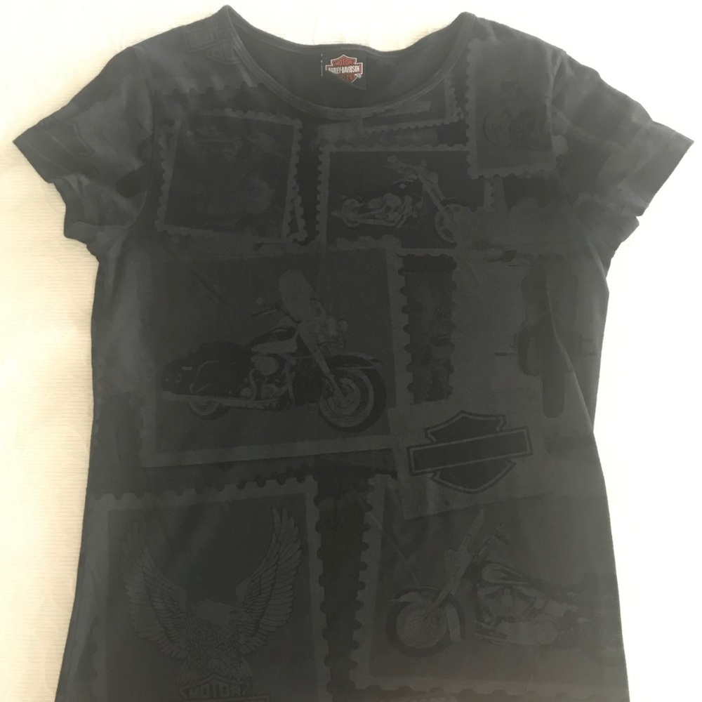 Harley Davidson women fitted top Large Outer Banks